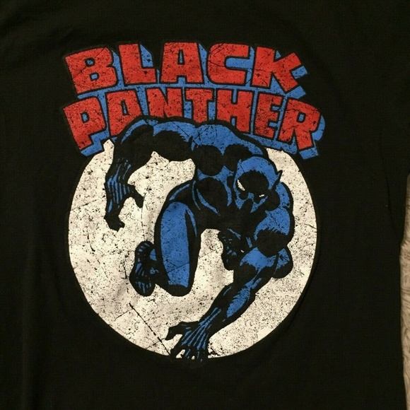 Maglietta da uomo Marvel Black Panther Wakanda Forever Iron Heart in